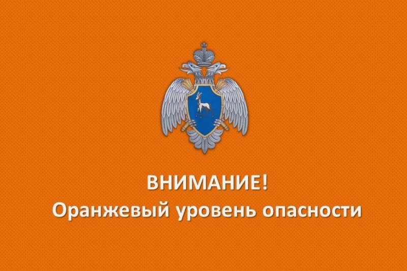 Объявлен оранжевый уровень опасности. В период с 24 по 30 сентября в большинстве районов Самарской области сохранится чрезвычайная пожарная опасность лесов 5 класс